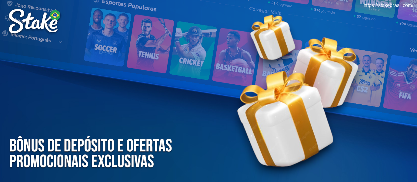 Bônus de Depósito e Ofertas Promocionais Exclusivas