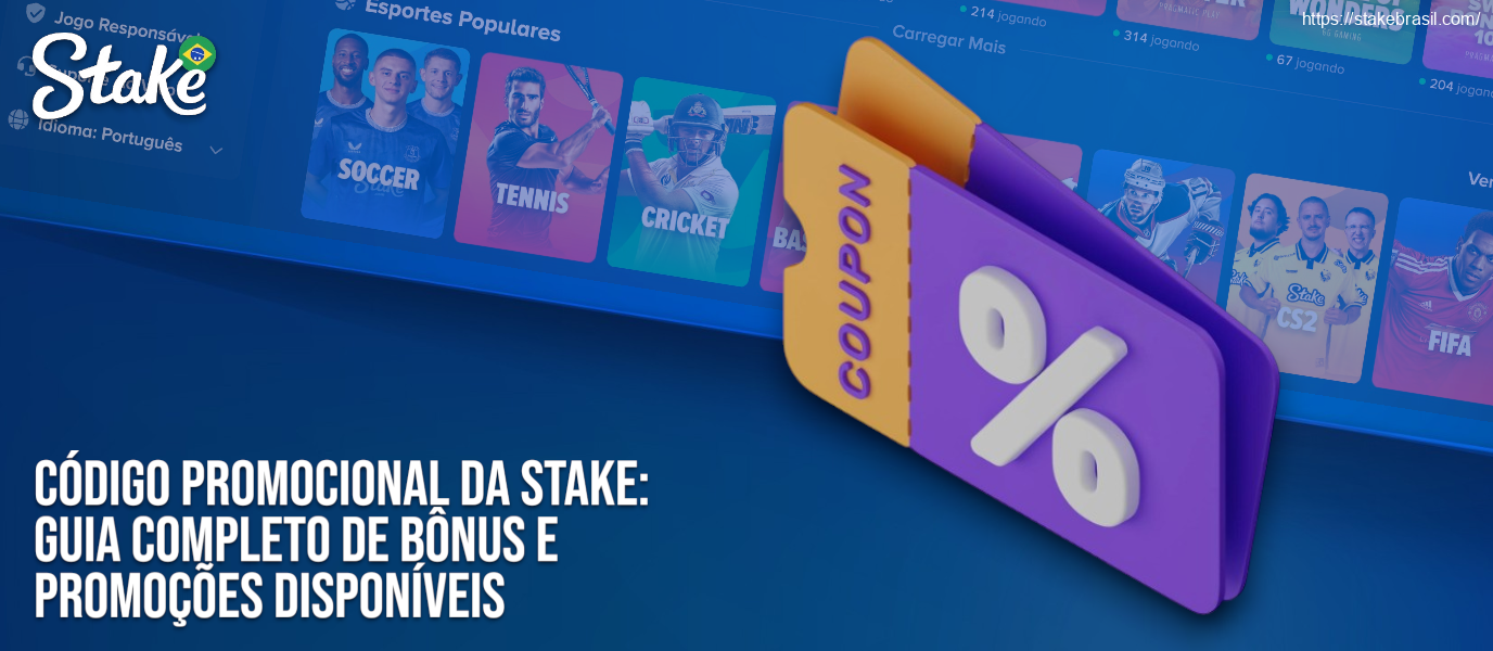 Código Promocional da Stake
