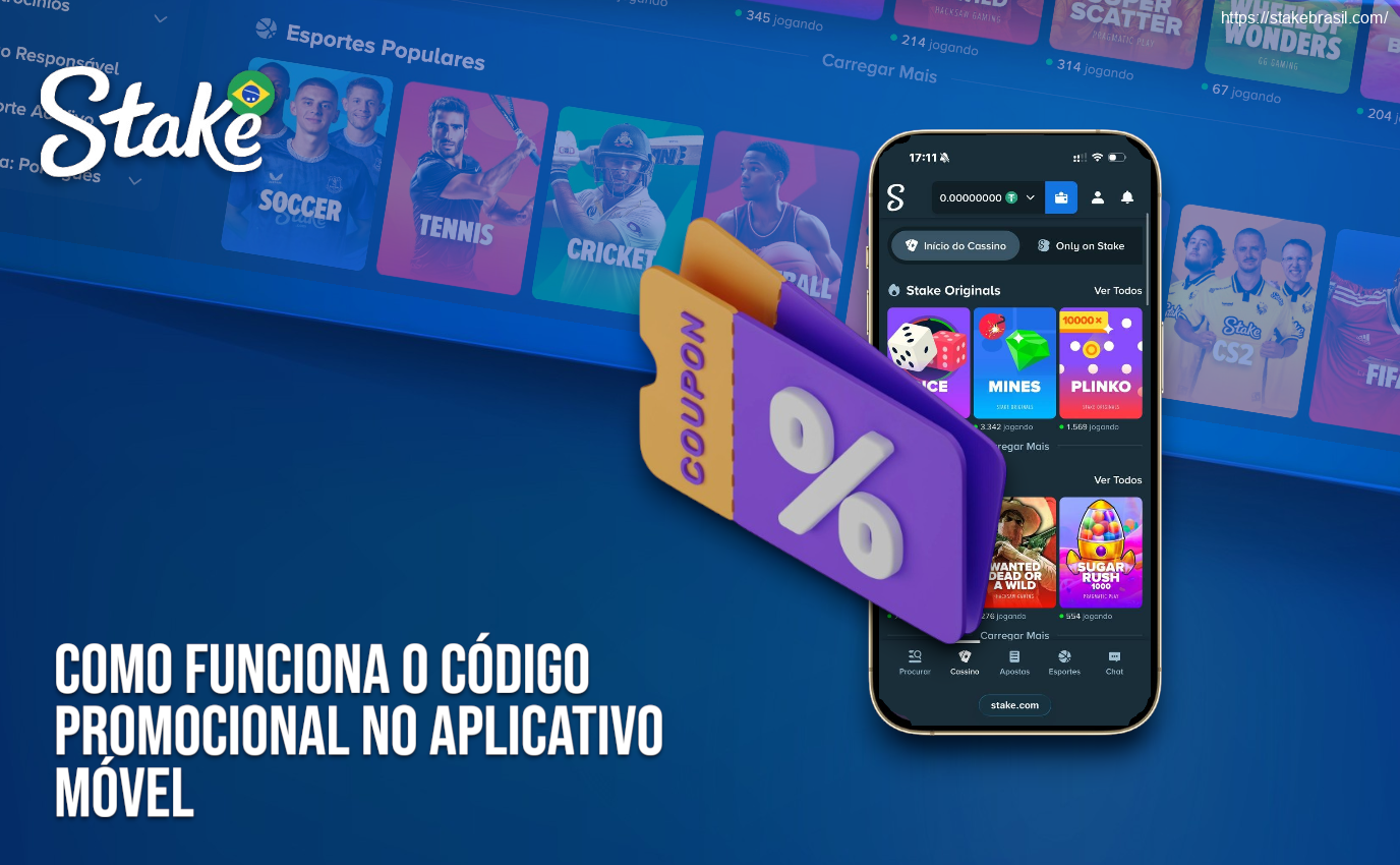 Como Funciona o Código Promocional no Aplicativo Móvel