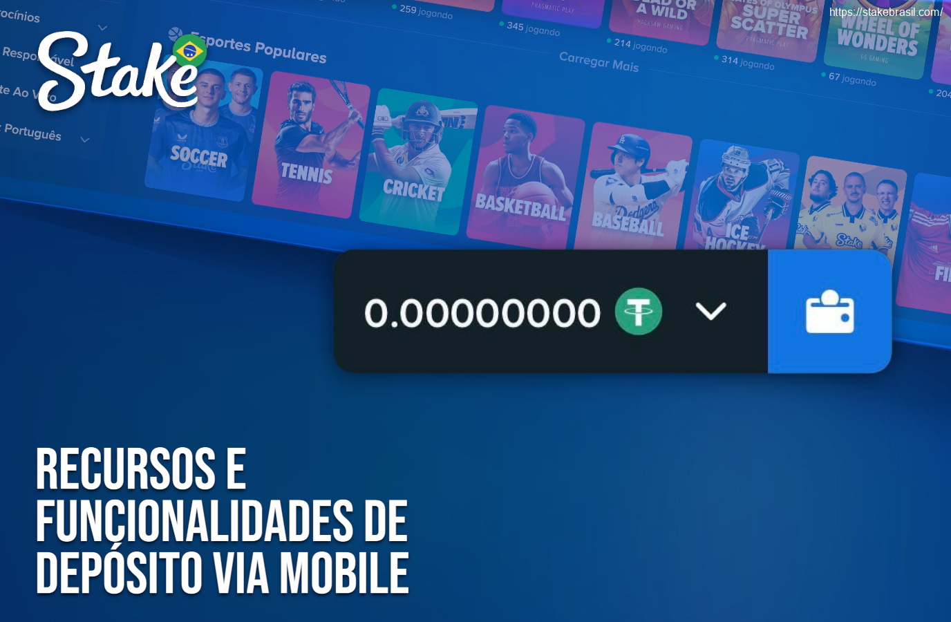 Recursos e Funcionalidades de Depósito via Mobile