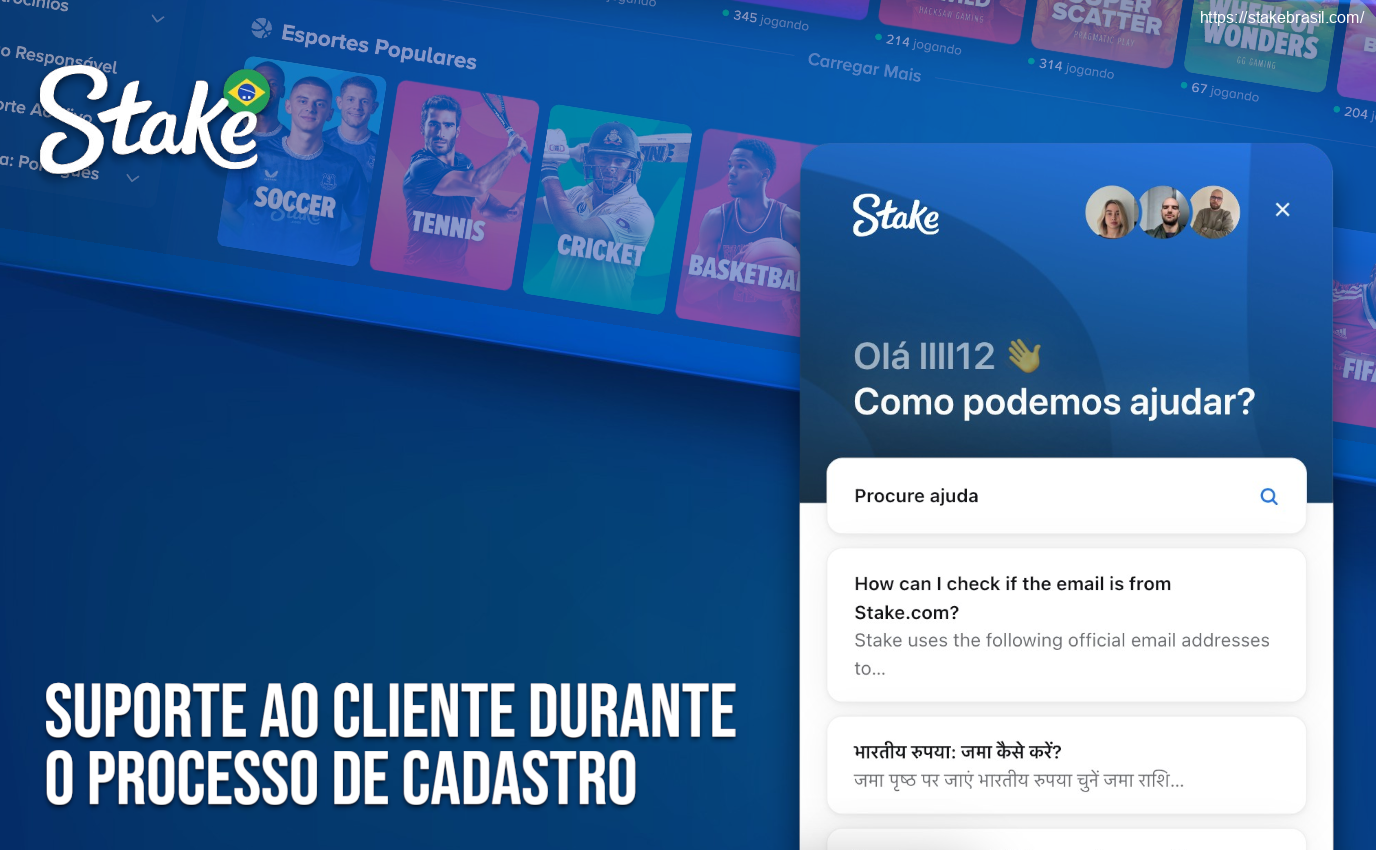 Suporte ao Cliente Durante o Processo de Cadastro